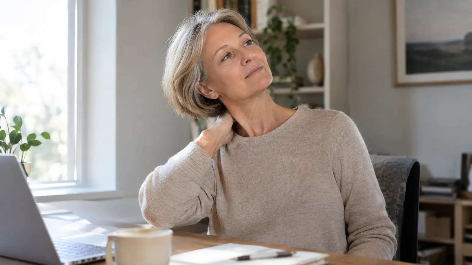 How to Ease Forward Head Posture With a Neck Stretcher