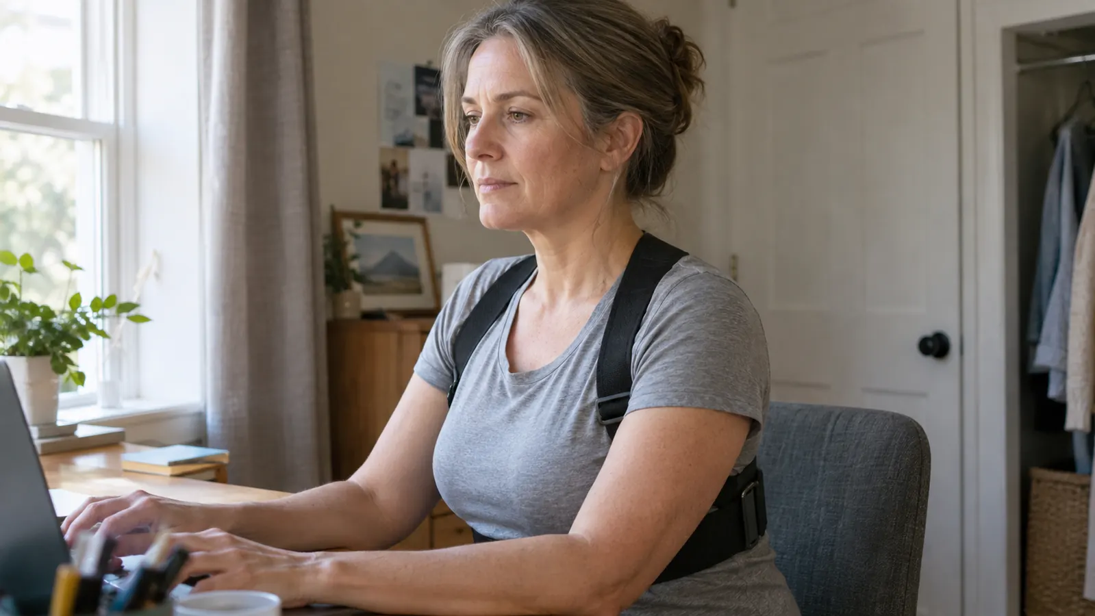I Tried Schiara Posture Corrector: The brace that reminded me to sit up